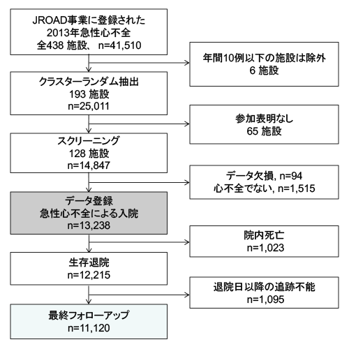 JROADHF研究のフロー